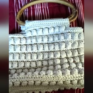 Crochet purse